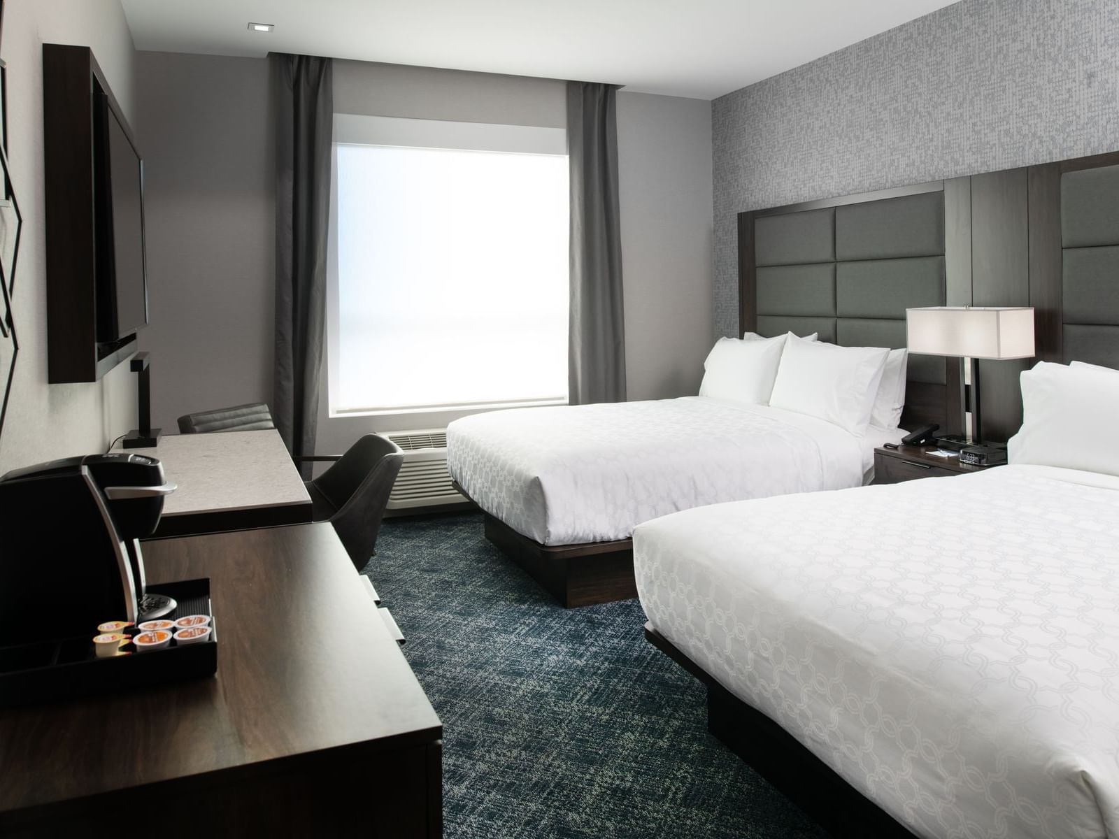 two double queen beds