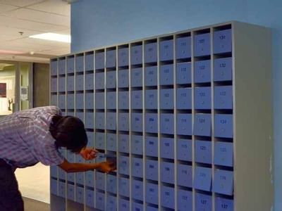 UniLodge Stafford House Reception Mailbox