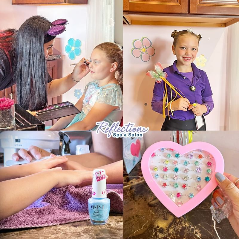 princess makeover spa services for kids in orlando