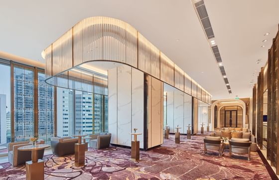 Interior of a function room at Eastin Grand Hotel Phayathai