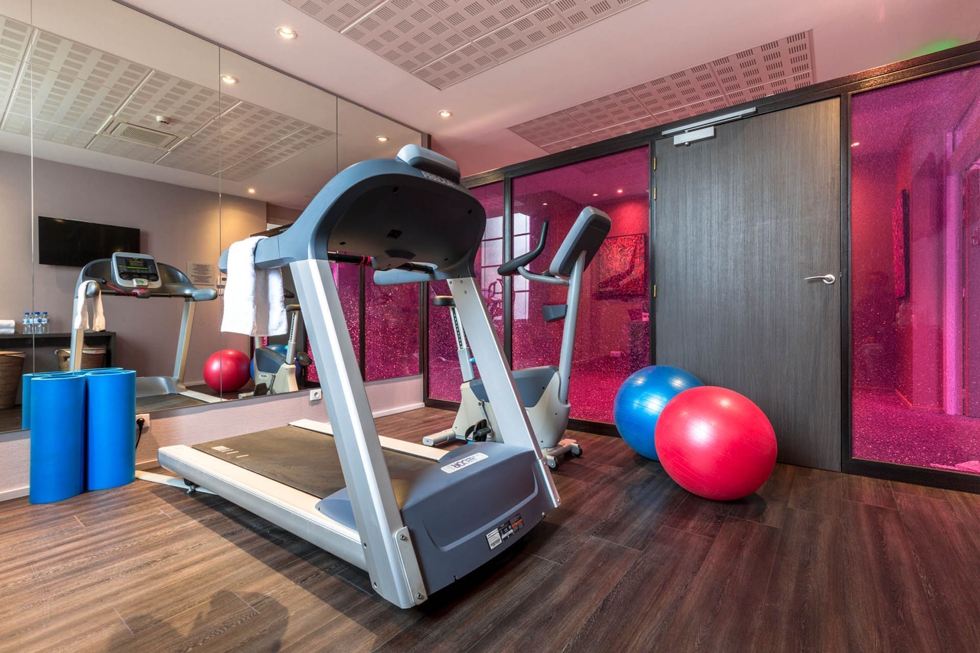 Équipement de gym à l'Oceania Hôtel de France Nantes