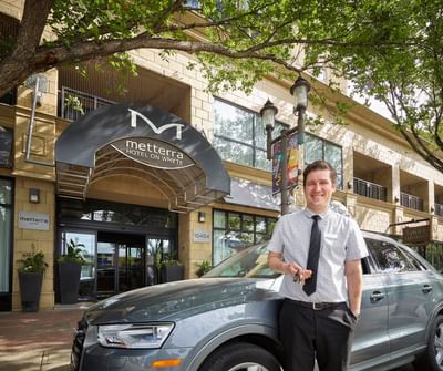 Hotel Valet at Metterra Hotel on Whyte