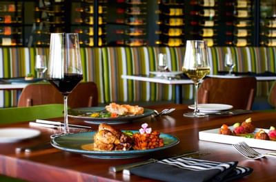 Dinner and Wine at Melao by Mario Pagan