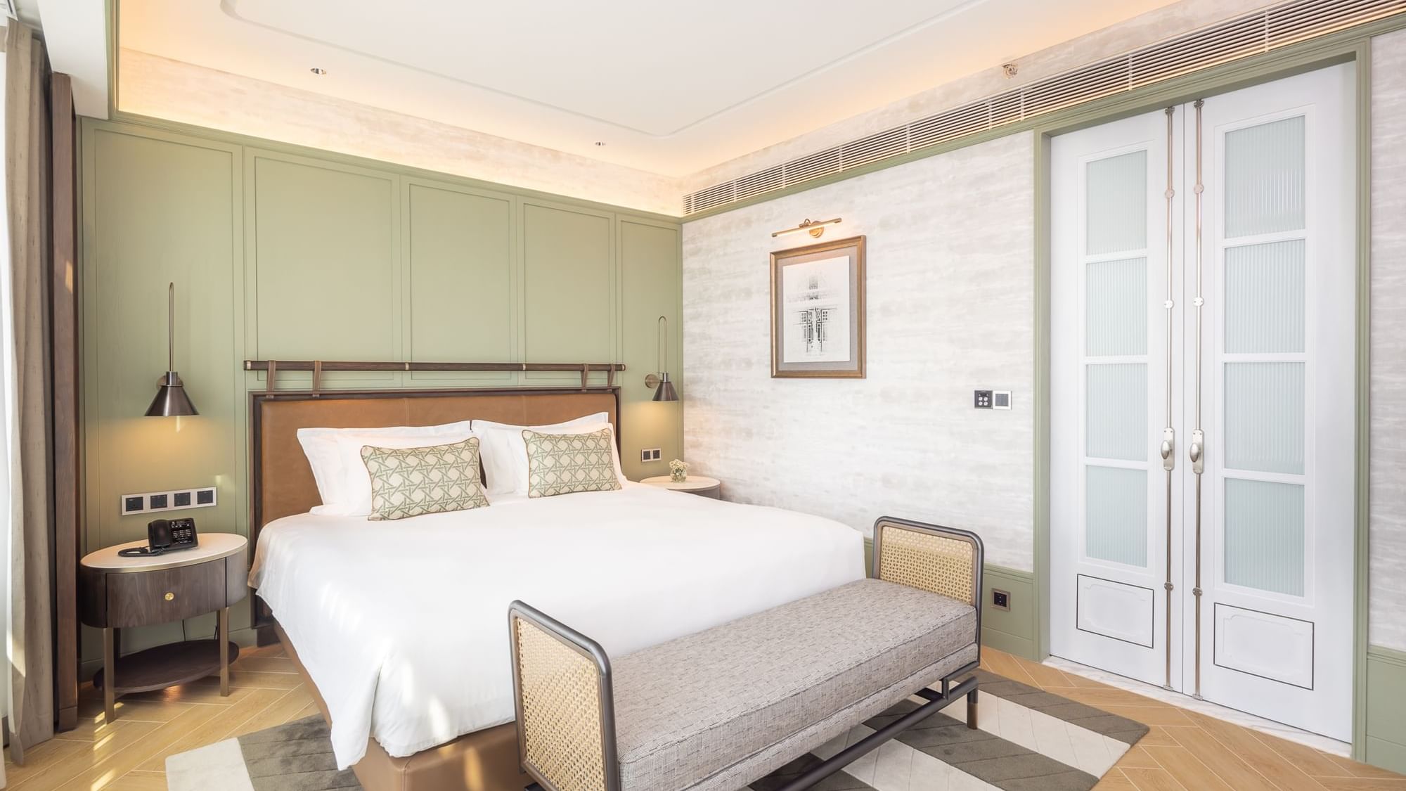 Premium OneBedroom Suite with Lounge Access in a hotel near BTS Skytrain