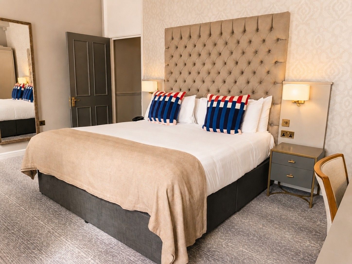 Interior of Deluxe Premium Room at Easthampstead Park Hotel
