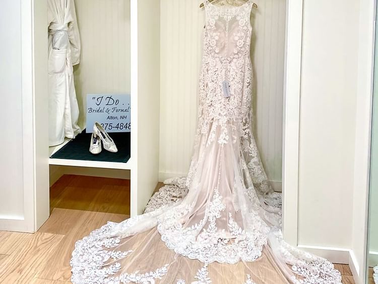 Bridal Dress in custom bridal close in Mt. Washington Bridal Suite