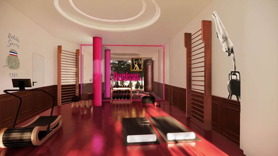 Fitness Room at Urban Hive Paris