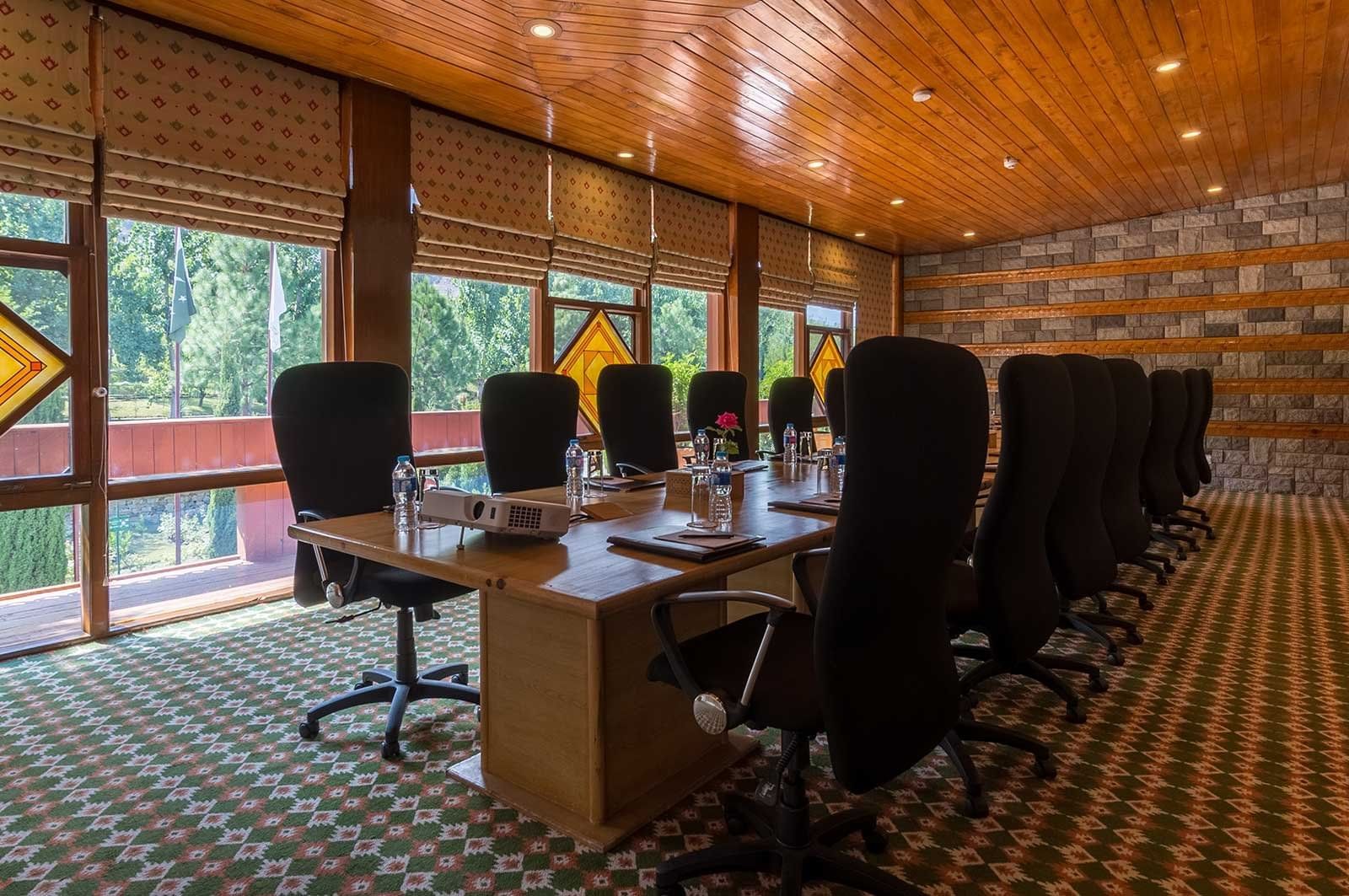 The Jutial lounge for Conferences at Gilgit Serena Hotel