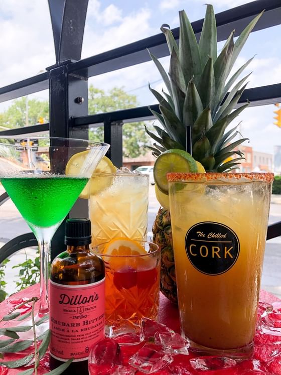 Chilled Cork Restaurant Lounge in Chatham Kent CK ON Dinner Lunch