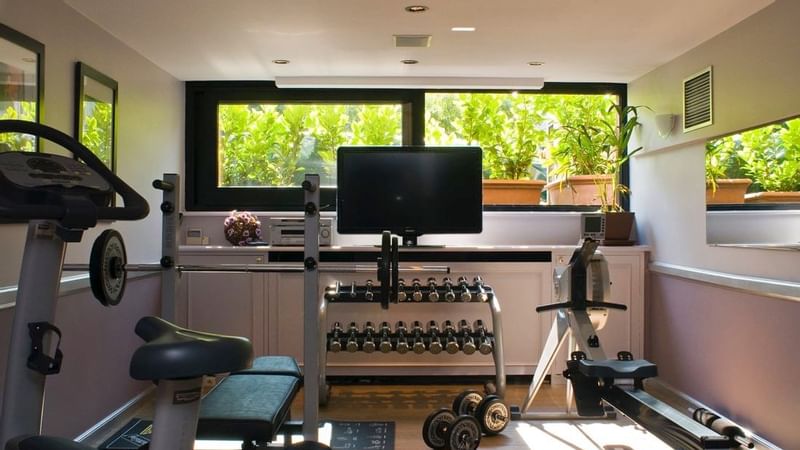 Fitness Room at Hotel Barsey by Warwick