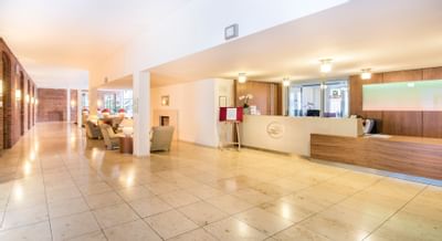Entrance and Reception in Hotel Collegium Leoninum, Bonn