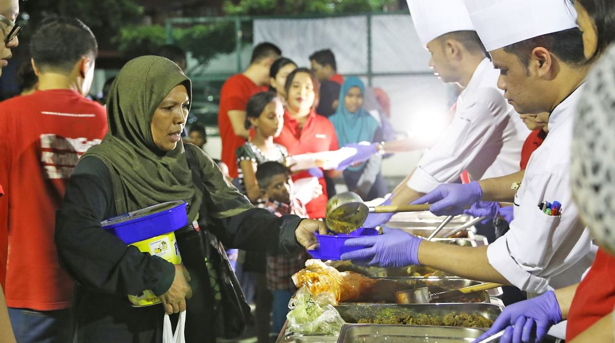 Surplus food - Zero Food Wastage event at Sunway Resort