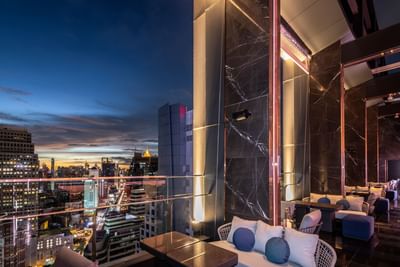 Cooling tower rooftop bar at Carlton Hotel Bangkok Sukhumvit
