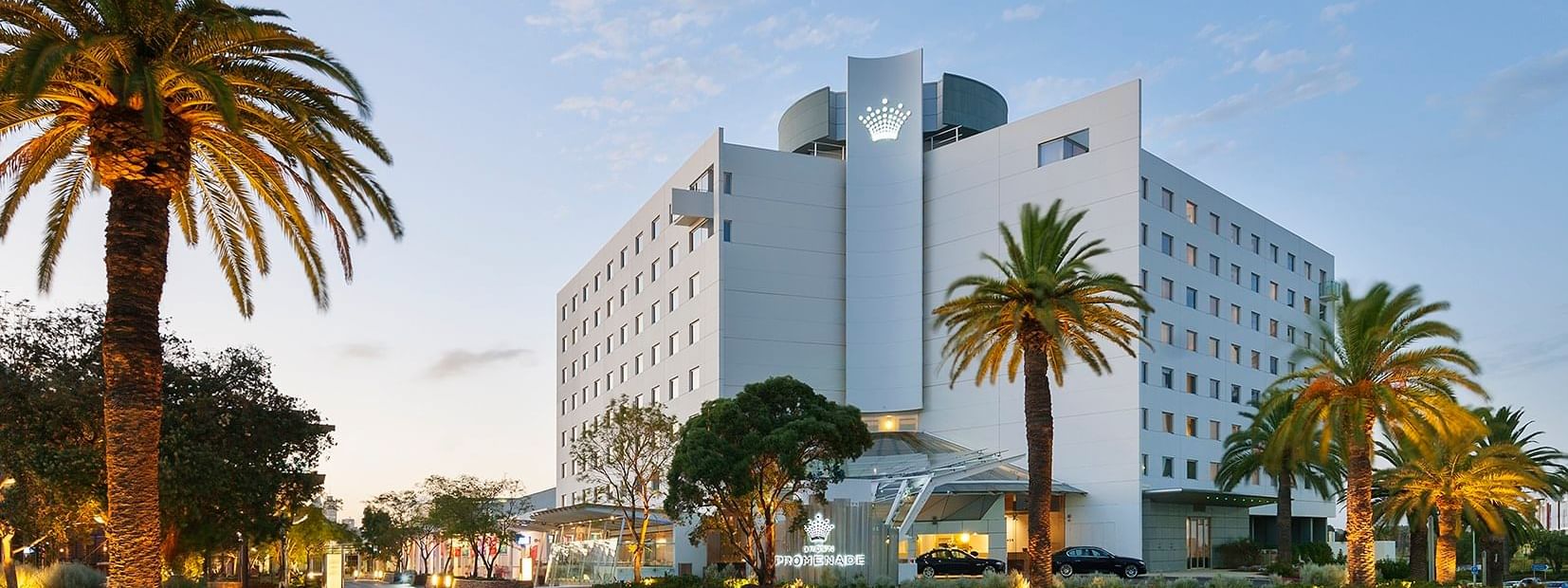 An exterior view of Crown Promenade Perth Hotel