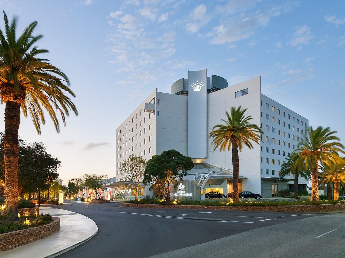 An exterior view of Crown Promenade Perth Hotel