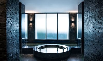 View of a Private pool area at White Swan hotel