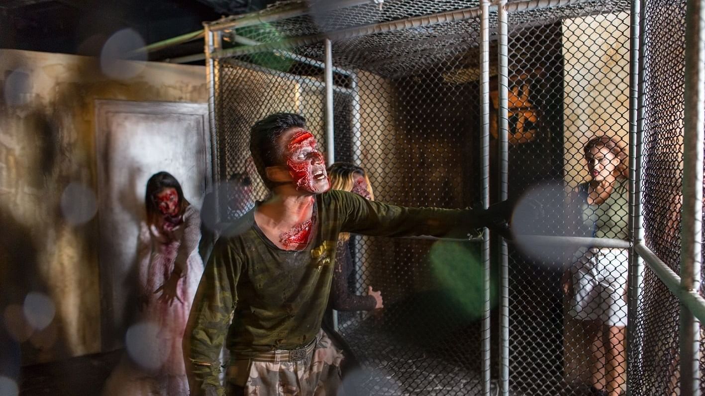 Fun activities at Scream Park near Sunway Lagoon Hotel