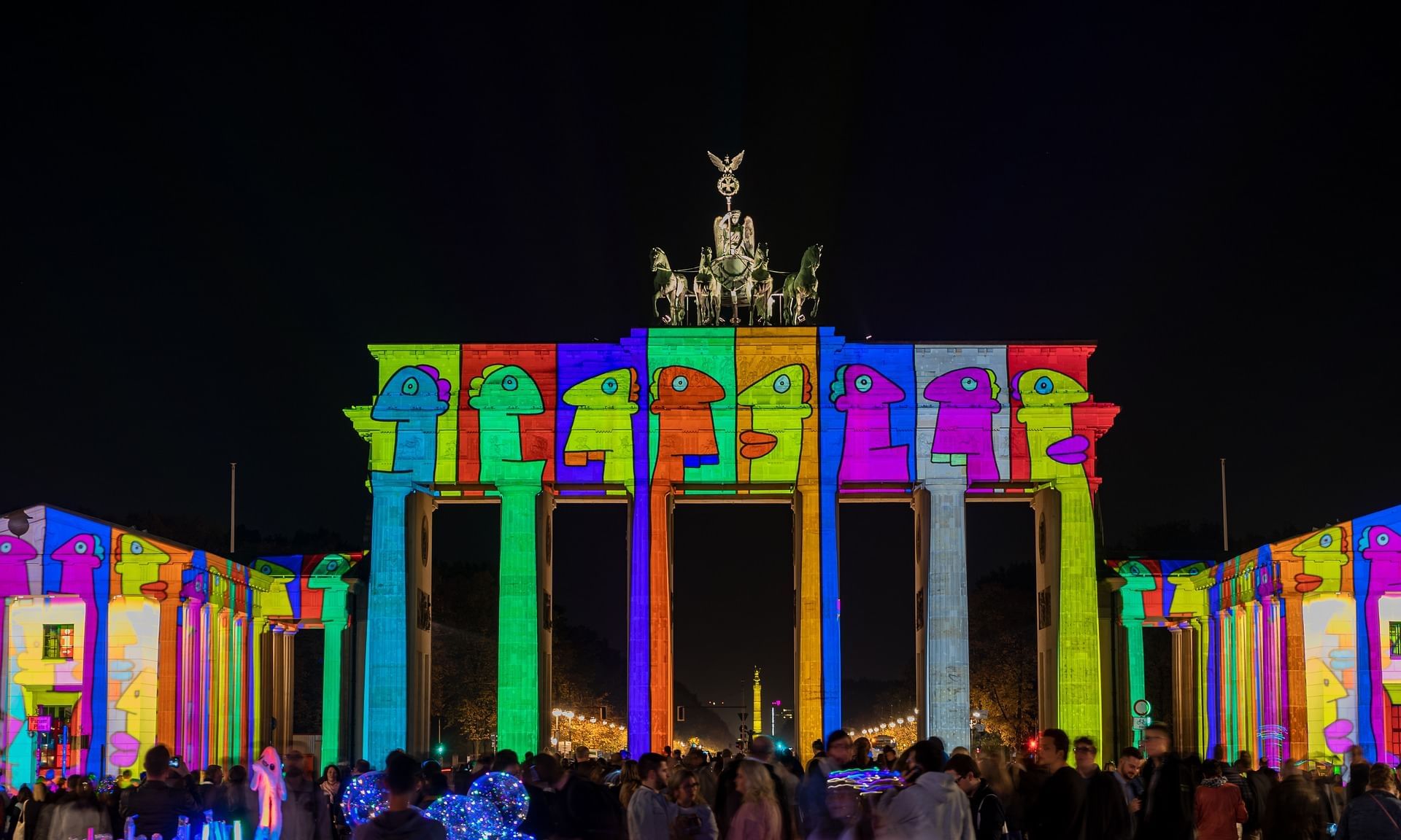 Brandenburg Gate, Festival of Lights Berlin