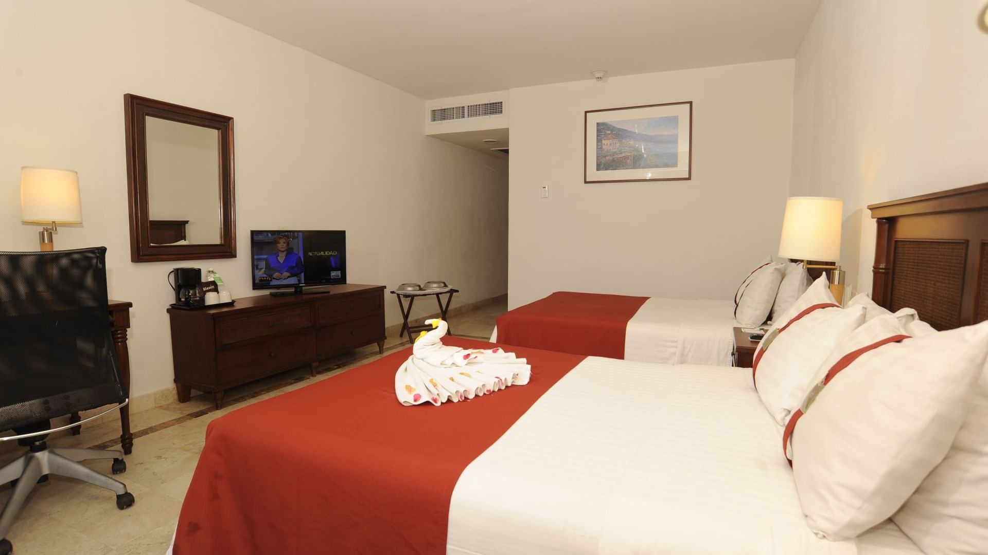 Superior room with double beds at Gamma Plaza Ixtapa