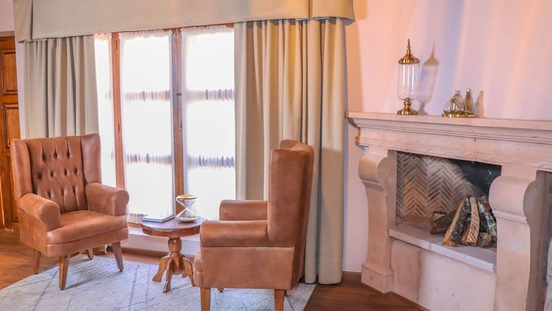 Living area with furniture at Gamma Morelia Vista Bella