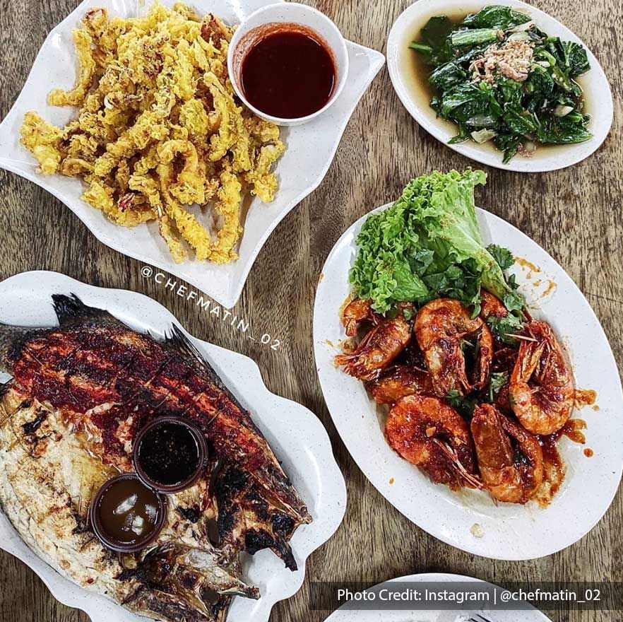  Varieties of Malaysian dishes served on table - Lexis Hibiscus