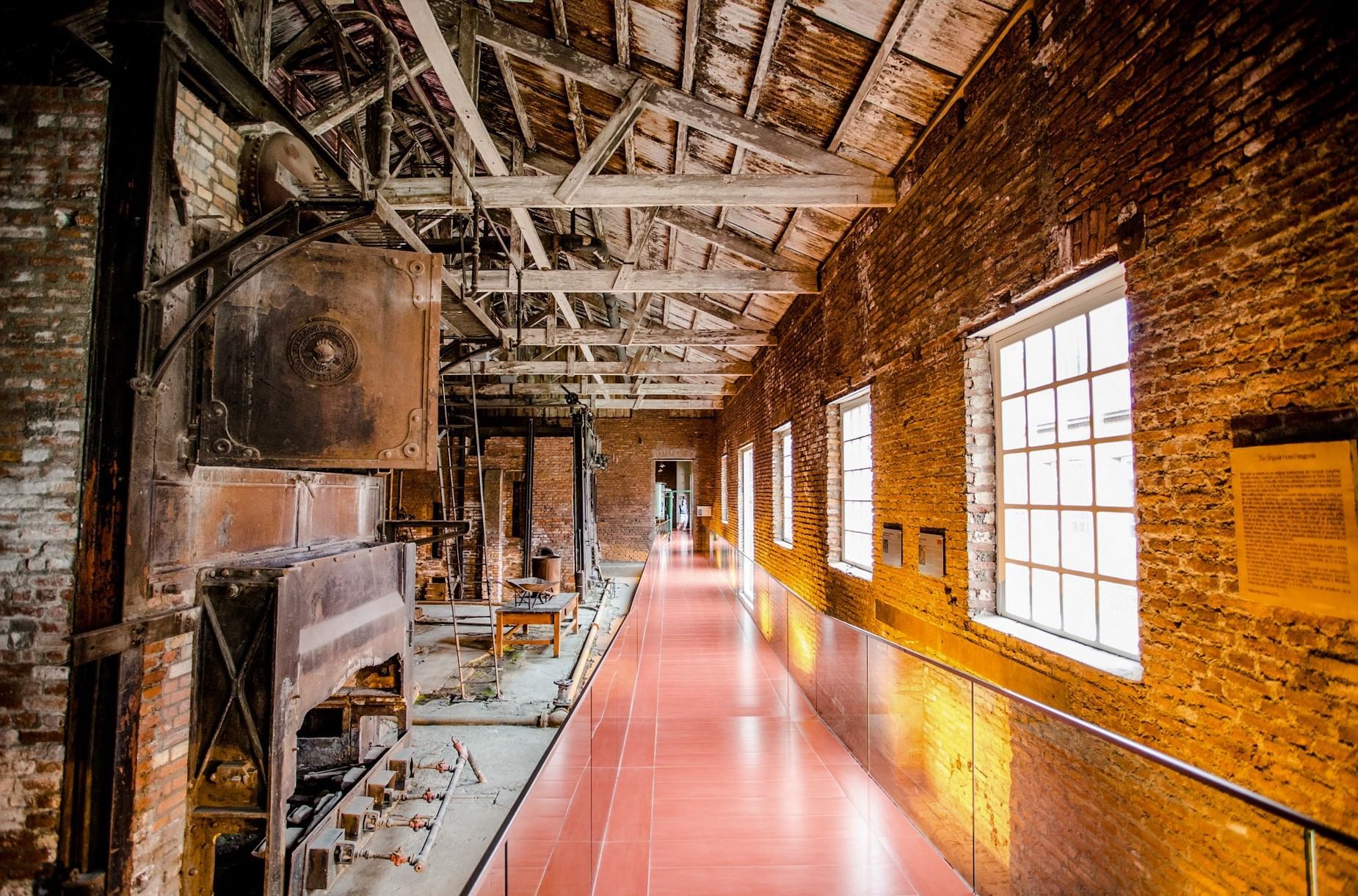 Interior of the transition area at The Singular Patagonia