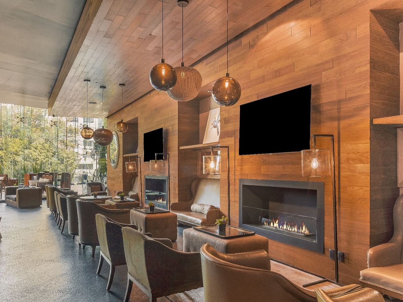 Lounge area in Urban Bar at Fiesta Americana Travelty