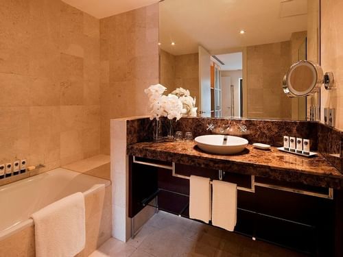 Luxury Bathroom at Sofitel Sydney Wentworth