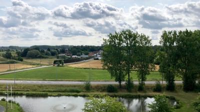 Views from Hôtel du Pasino in Saint-Amand-Les-Eaux, France
