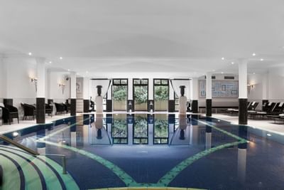 Hotel Pool at Patrick Hellman Schlosshotel