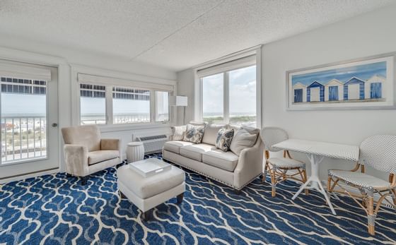 Oceanfront Suite Living Room