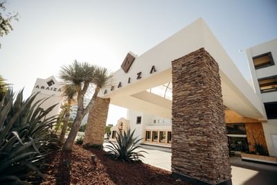 Exterior view the hotel & motor lobby at Araiza Hermosillo
