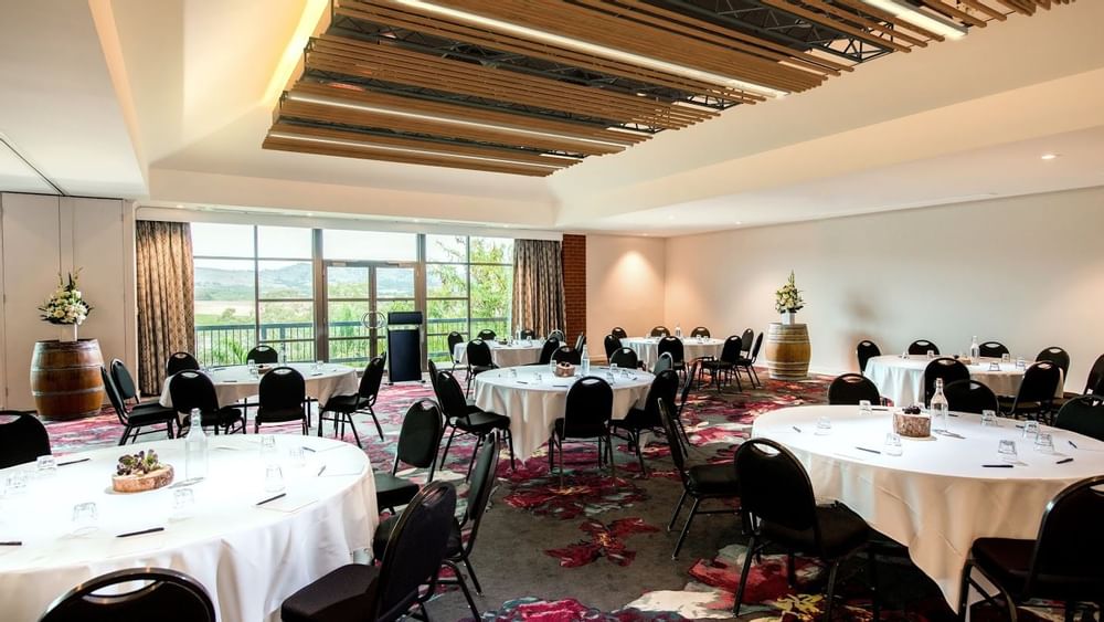 Table setting in Dining area at Novotel Barossa Valley