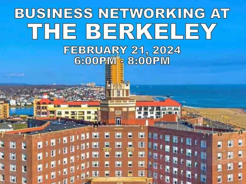 Business Networking at the Berkeley Hotel in Asbury Park New Jersey