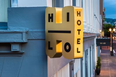 Hi-Lo hotel exterior signage