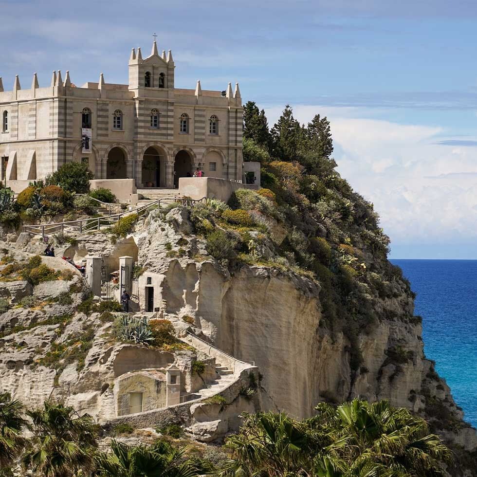 Santa Maria dell’Isola in Tropea near Falkensteiner Hotels