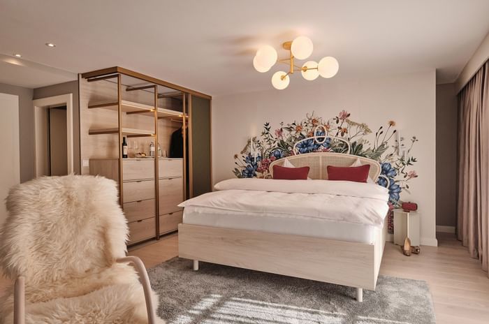 Schöne Zimmer zum Träumen im Wellnesshotel ...liebes Rot-Flüh im Tannheimertal in Tirol