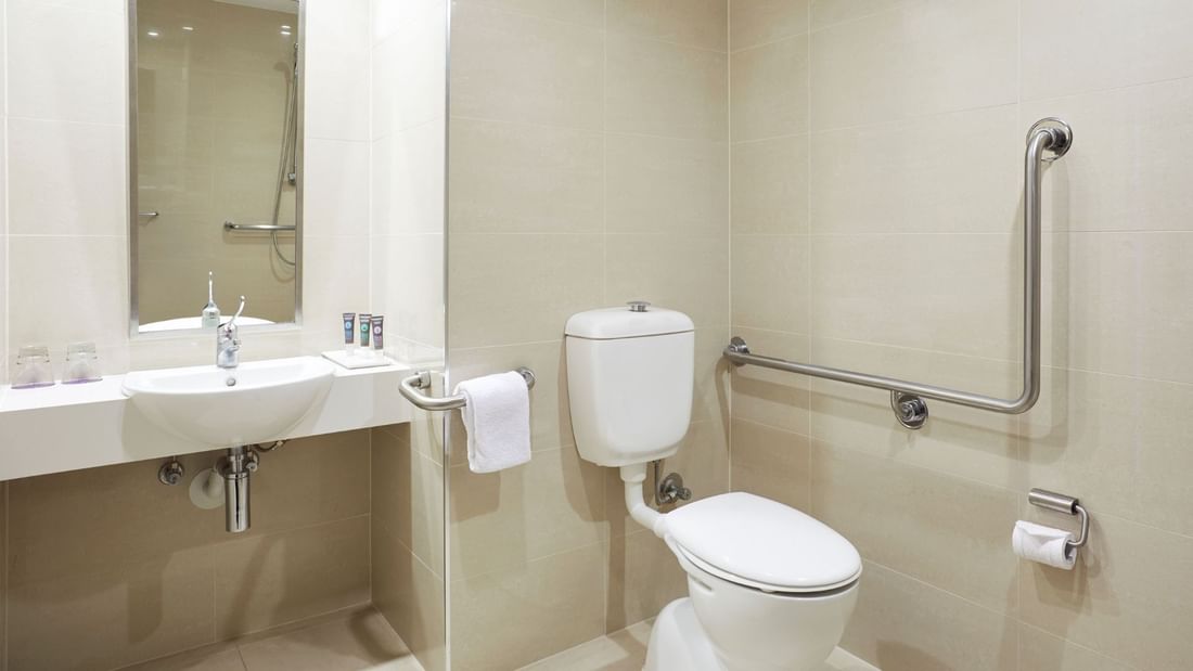 Accessible bathroom at Novotel Perth Langley