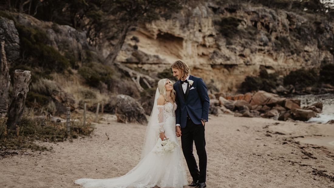 Ocean elopement Pullman Bunker Bay