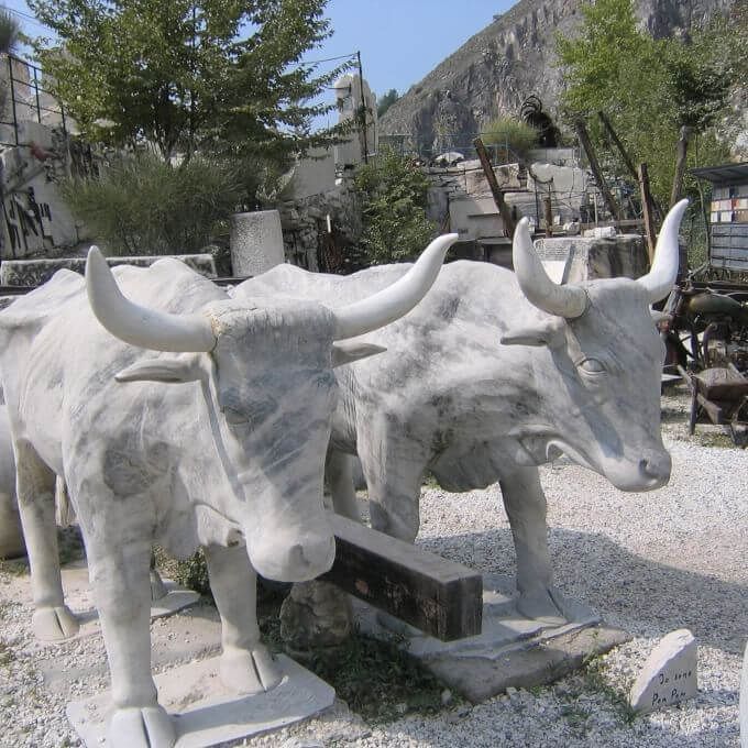 dettaglio tour del marmo a carrara