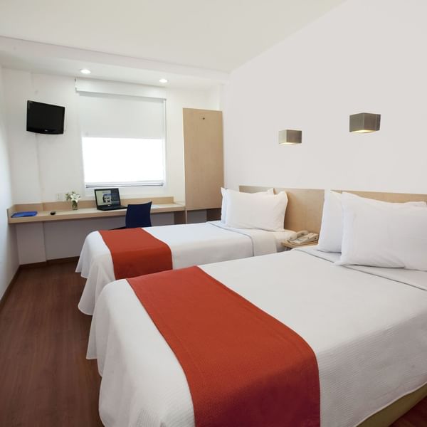 Interior of Superior Twin Room at One Hotels
