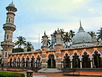 Masjid Jamek in Kuala Lumpur near Sunway Putra Hotel