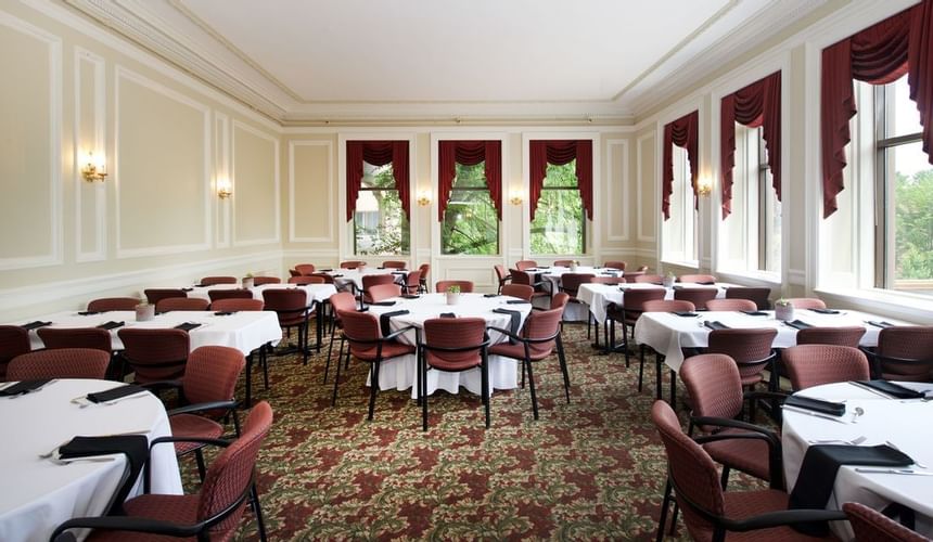 Interior of a meeting room at Mt. Washington Conference Center