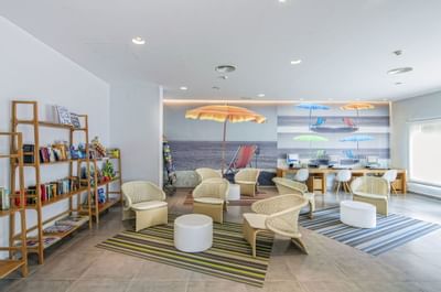 Los Amigos Beach Club Lobby Seating Area