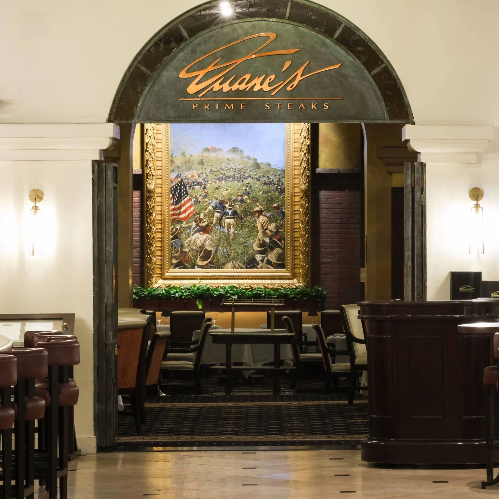 Interior View of Duanes Restaurant