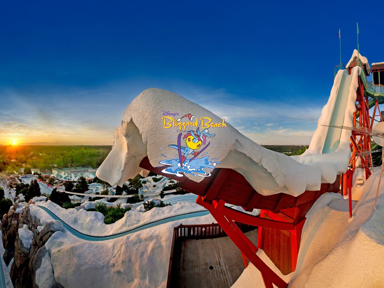 Disney's World Blizzard Beach Water Park near Lake Buena Vista Resort Village & Spa