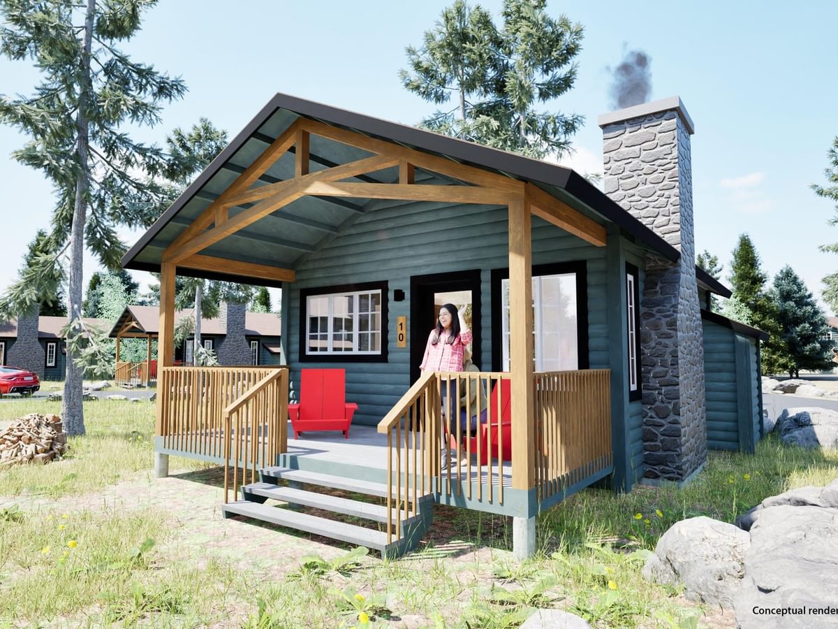 Cabin exterior