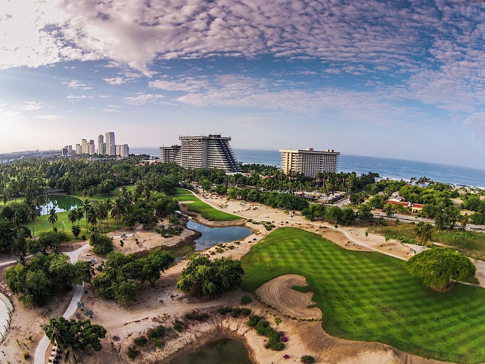 Aerial view of Princess Mundo Imperial