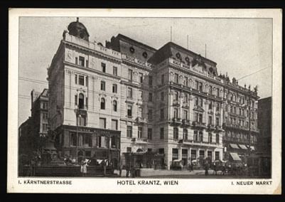 History of Ambassador Hotel in Vienna