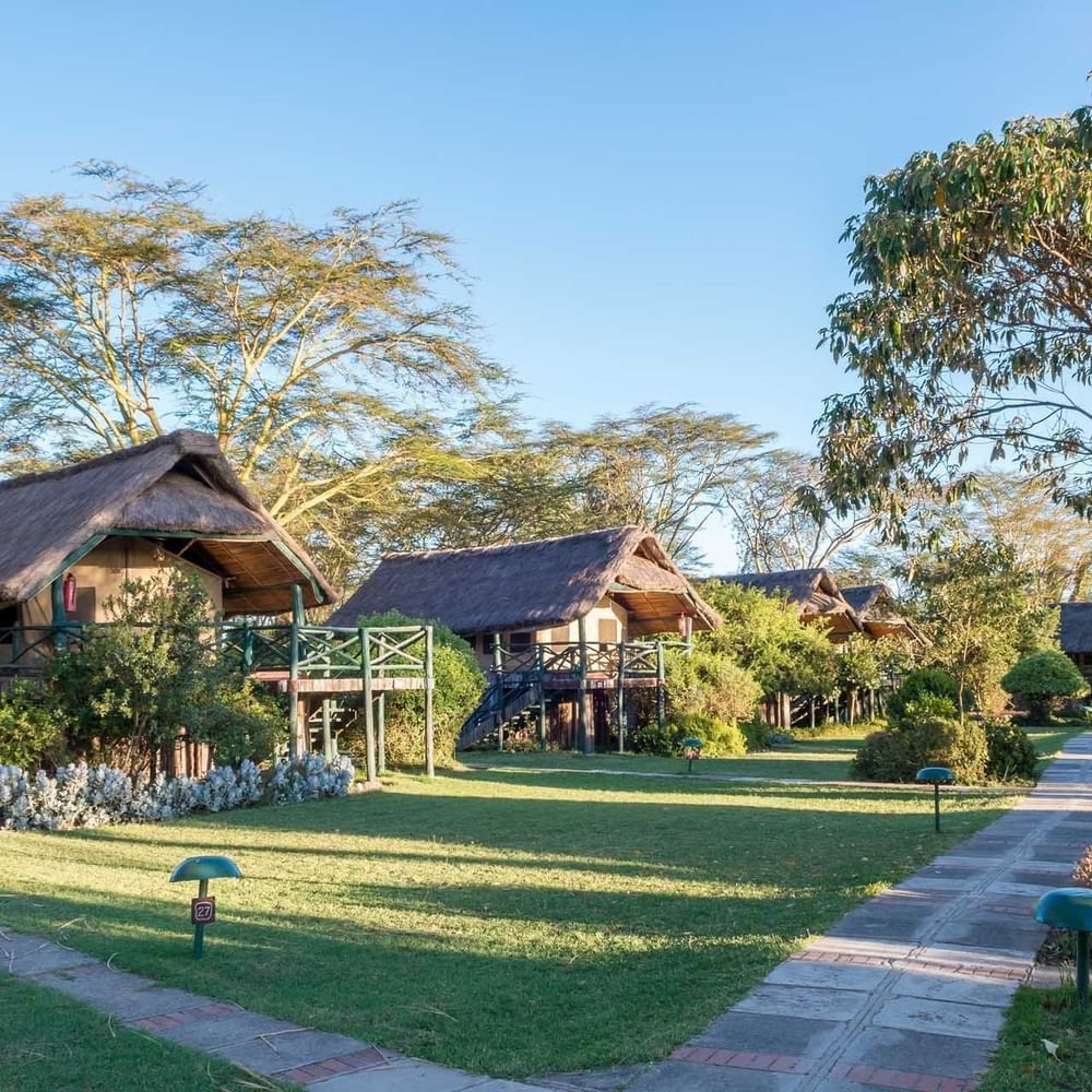 Exterior view of the Hotel at Sweetwaters Serena Camp